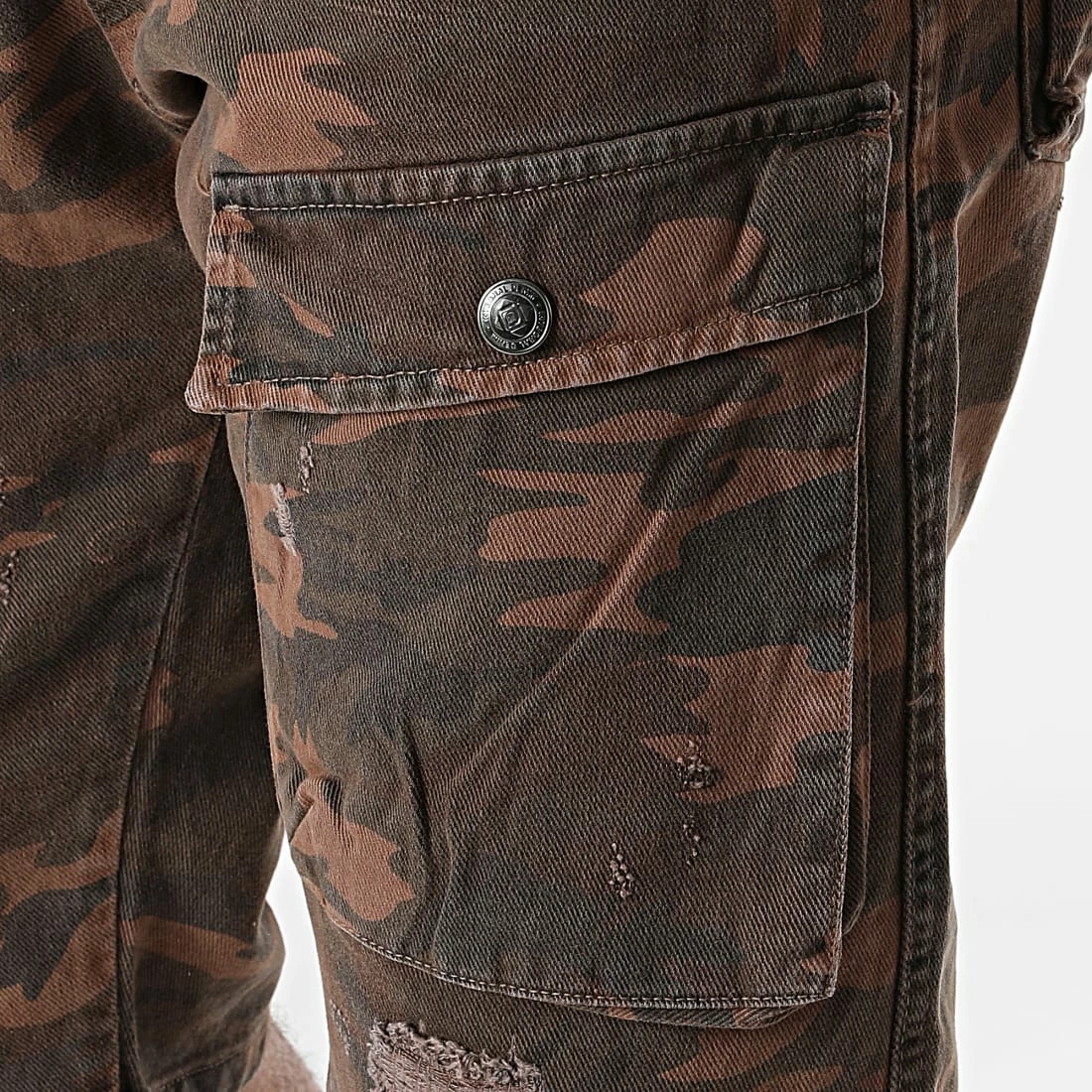 Nouveau 🤩 Short Cargo 1010 Marron Camouflage de Classic Series 🔔 5 Nouveau 🤩 Short Cargo 1010 Marron Camouflage de Classic Series 🔔 – Image 3