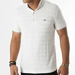 Acheter 🔥 Polo Manches Courtes 1080 Beige Chiné de Classic Series 👏