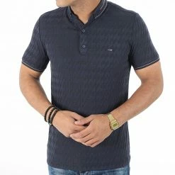 Promo ❤️ Polo Manches Courtes 1080 Bleu Marine de Classic Series 🎁 -Classic Series Soldes classic series 272204 21Y 1080 LACIVRT 20210701T162800 03