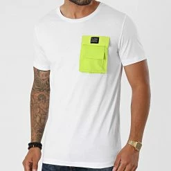 Bon marché ✔️ Tee 👕 Shirt Poche CL01 Blanc Vert Fluo de Classic Series 💯 8 Bon marché ✔️ Tee 👕 Shirt Poche CL01 Blanc Vert Fluo de Classic Series 💯 -Classic Series Soldes classic series 272435 CL01 BLANC 20210707T160012 03