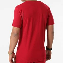 Tout neuf 😉 Ensemble Tee 👚 Shirt Short Jogging G21-067 Rouge Bordeaux de Classic Series 😉 -Classic Series Soldes classic series 272800 G21 067 RED 20210712T161848 04