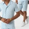 Budget 🤩 Ensemble Chemise Manches Courtes Short G21-155T Bleu Ciel Blanc de Classic Series 👏 -Classic Series Soldes classic series 272816 G21 155T MAVI 20210712T161934 01