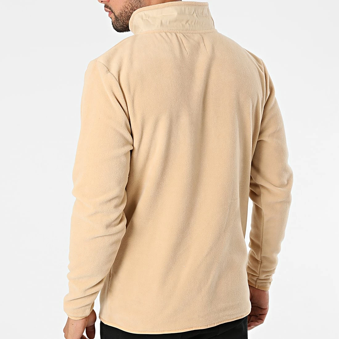 Vente flash 😀 Veste Zippée Polaire DP Fleece Beige de Classic Series 🔥 6 Vente flash 😀 Veste Zippée Polaire DP Fleece Beige de Classic Series 🔥 – Image 4