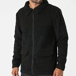 Meilleur prix 🌟 Veste Zippée DP Louis Noir de Classic Series 😀