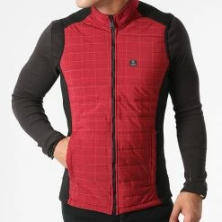 Remise 🧨 Veste Zippée Sans Manches 20K-2006 Rouge Noir de Classic Series 👍 -Classic Series Soldes classic series 274469 20K 2006 KIRMIZI 20210722T123530 03