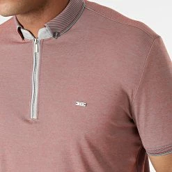Tout neuf 🛒 Polo Manches Courtes 21Y-1118 Brique Chiné de Classic Series 🛒 -Classic Series Soldes classic series 274472 21Y 1118 KIREMIT 20210722T152212 02