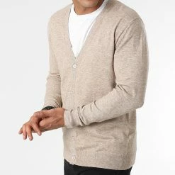 Budget 😍 Gilet Col V Claude 6744 Beige Chiné de Classic Series 🥰 -Classic Series Soldes classic series 274668 6744 BEIGE 20210722T123544 03