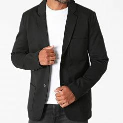 Meilleur prix 🌟 Veste Blazer Ponte DP120006 Noir de Classic Series 👍