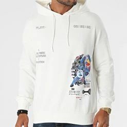 Grosses soldes ✔️ Sweat Capuche 55-10 Ecru de Classic Series 🛒 -Classic Series Soldes classic series 281784 55 10 EKRU 20210901T160909 02