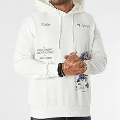 Grosses soldes ✔️ Sweat Capuche 55-10 Ecru de Classic Series 🛒 -Classic Series Soldes classic series 281784 55 10 EKRU 20210901T160911 04