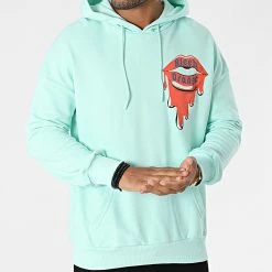 Nouveau 🎁 Sweat Capuche 55-22 Vert Clair de Classic Series 💯 -Classic Series Soldes classic series 281794 55 22 YOSUN 20210901T160141 04