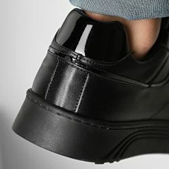 Nouveau ❤️ Baskets K10 Noir de Classic Series 👏 -Classic Series Soldes classic series 281807 PAS K10 BLACK 20210909T151141 04