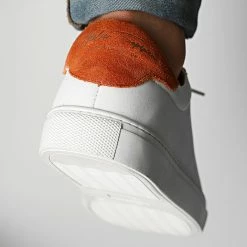 Top 10 🔔 Baskets Vincent White Orange de Classic Series 🤩 -Classic Series Soldes classic series 282430 VINCENTPU 21 WHITE ORANGE 20210917T171709 04