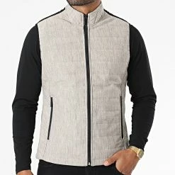 Coupon 🛒 Veste Zippée Sans Manches 2000 Beige Chiné de Classic Series 🥰 -Classic Series Soldes classic series 283063 20K 2000 BEJ 20210908T163800 03