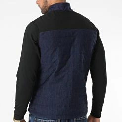 Sortie 🥰 Veste Zippée Sans Manches 2000 Bleu Marine Chiné de Classic Series 🧨 -Classic Series Soldes classic series 283067 20K 2000 SAKS MLJ 20210908T162948 04