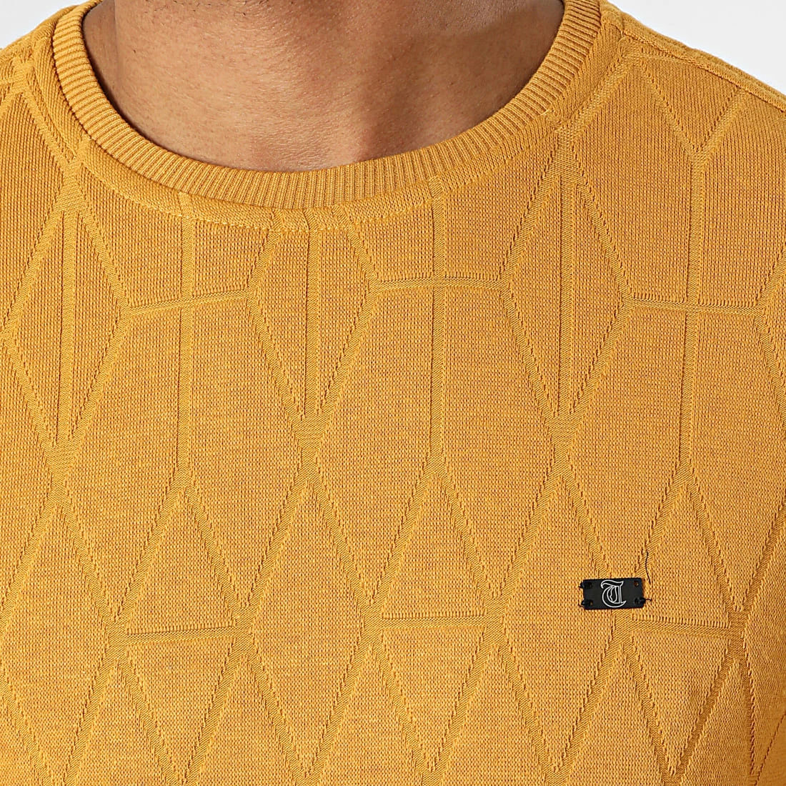 Budget 🥰 Sweat Crewneck 20K-2013 Jaune Moutarde de Classic Series 💯 4 Budget 🥰 Sweat Crewneck 20K-2013 Jaune Moutarde de Classic Series 💯 – Image 2