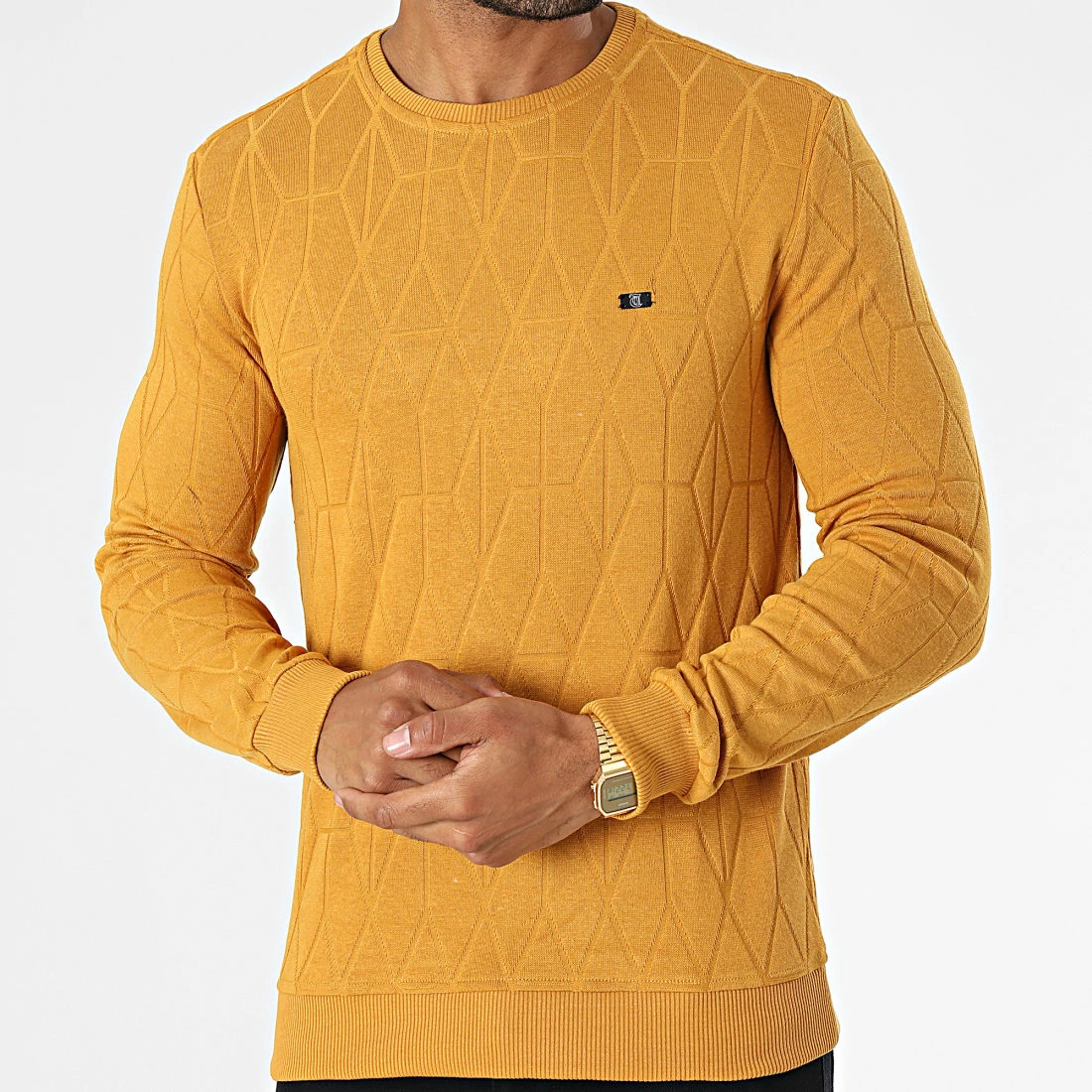 Budget 🥰 Sweat Crewneck 20K-2013 Jaune Moutarde de Classic Series 💯 5 Budget 🥰 Sweat Crewneck 20K-2013 Jaune Moutarde de Classic Series 💯 – Image 3