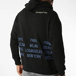 Remise 🧨 Sweat Capuche SW447 Noir de Classic Series 🤩