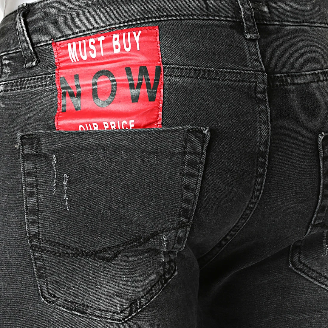 Meilleure vente 😀 Jean Skinny 3526 Gris Anthracite de Classic Series 😀 4 Meilleure vente 😀 Jean Skinny 3526 Gris Anthracite de Classic Series 😀 – Image 2