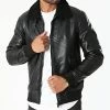 Promo ✔️ Blouson Col Mouton LP9638 Noir de Classic Series 🔥 -Classic Series Soldes classic series 285093 LP9638 K BLACK 20210922T151001 01