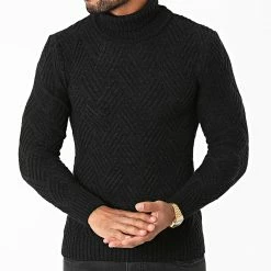 Meilleur prix ⌛ Pull Col Roulé 7011 Noir Chiné de Classic Series 😀 8 Meilleur prix ⌛ Pull Col Roulé 7011 Noir Chiné de Classic Series 😀 -Classic Series Soldes classic series 285169 7011 ANTHRACITE BLACK 20210922T150521 03