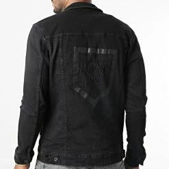 Acheter 👏 Veste Jean 3562 Noir de Classic Series 🔔 -Classic Series Soldes classic series 286131 DH 3562 SIYAH DENIM 20210930T161556 04