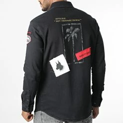 Tout neuf 🎁 Chemise Jean Manches Longues G-146 Noir de Classic Series 🎁 9 Tout neuf 🎁 Chemise Jean Manches Longues G-146 Noir de Classic Series 🎁 -Classic Series Soldes classic series 286149 G 146 BLACK 20210930T161625 04