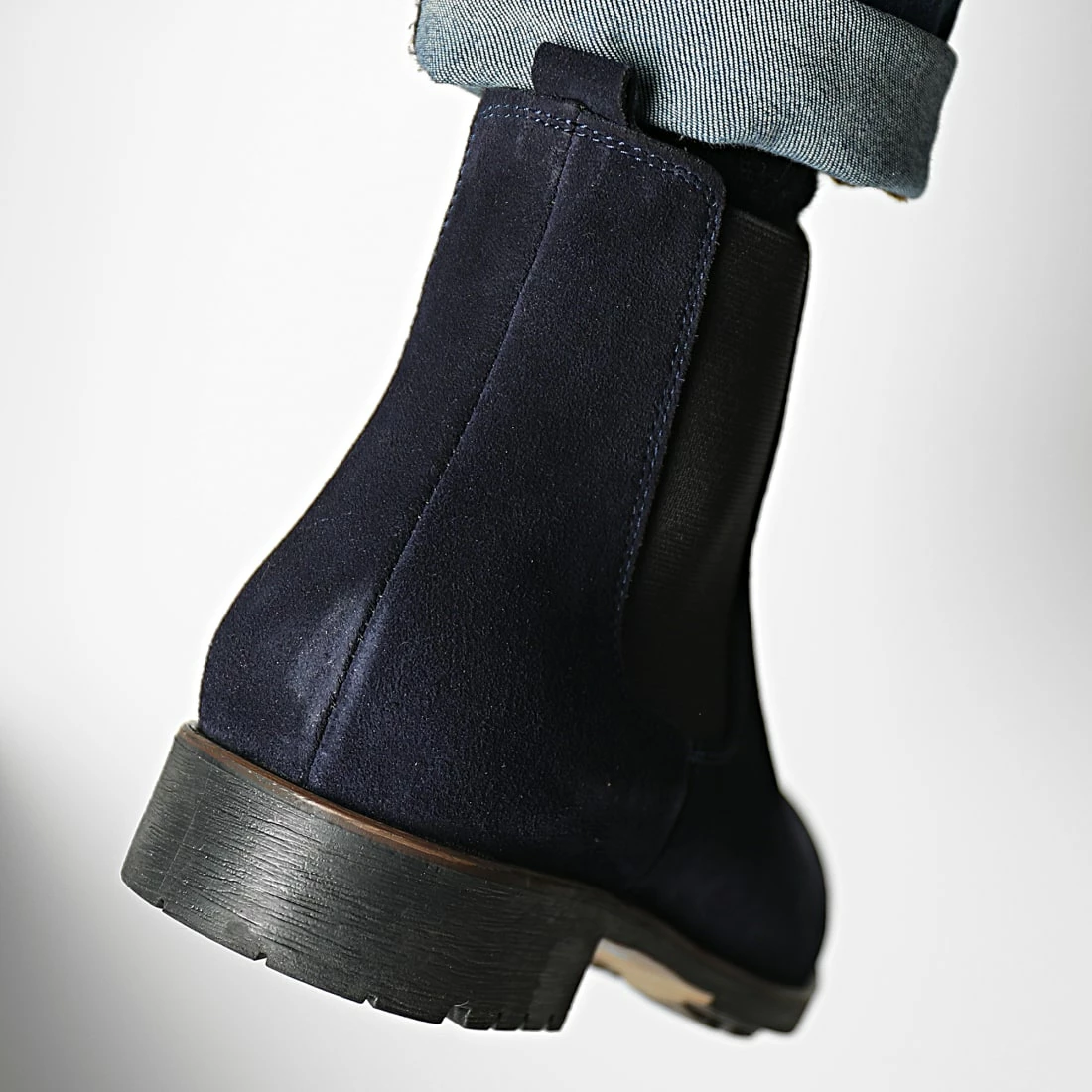 Nouveau 🛒 Chelsea 🥾 Boots DR-82 Bleu Marine de Classic Series 😉 6 Nouveau 🛒 Chelsea 🥾 Boots DR-82 Bleu Marine de Classic Series 😉 – Image 4