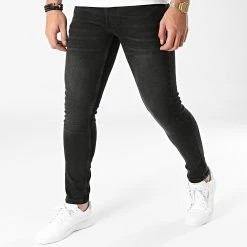 Remise 👏 Jean Slim DP1000 Noir de Classic Series 👍