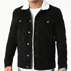 Remise 👏 Veste Velours Col Mouton Corduroy Teddy Noir de Classic Series 😀 8 Remise 👏 Veste Velours Col Mouton Corduroy Teddy Noir de Classic Series 😀 -Classic Series Soldes classic series 287181 JIB DP AW20 046 001 20211006T103012 03