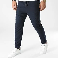 Budget 🥰 Pantalon Jogging 2502 Bleu Marine de Classic Series 💯