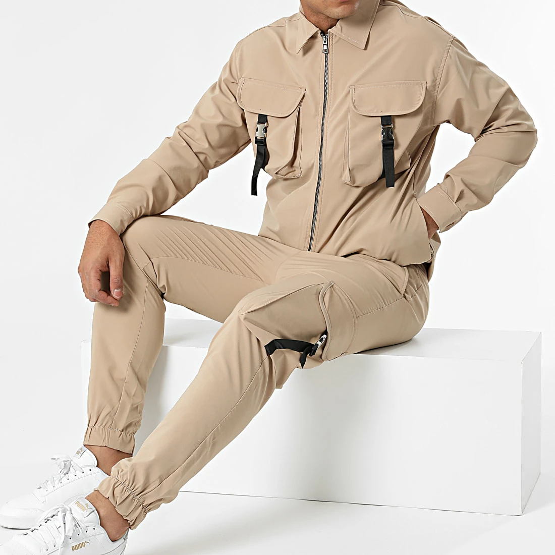 De gros ⭐ Ensemble Pantalon Cargo Chemise 8129-2516 Camel de Classic Series 🔔 3 De gros ⭐ Ensemble Pantalon Cargo Chemise 8129-2516 Camel de Classic Series 🔔