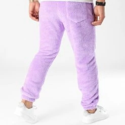 Remise 👏 Pantalon Jogging Fourrure 21543 Violet de Classic Series ✔️ -Classic Series Soldes classic series 288980 SW 21543 LILA 20211021T162429 04