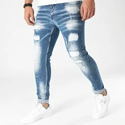 De gros 🔔 Jean Skinny DHZ-3511 Bleu Denim de Classic Series 🎁