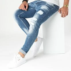 De gros 🔔 Jean Skinny DHZ-3511 Bleu Denim de Classic Series 🎁 -Classic Series Soldes classic series 290049 DHZ 3511 O MAVI 20211029T160908 03