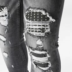 Acheter 🎉 Jean Skinny DHZ-3505-1 Gris Anthracite de Classic Series 🔔 -Classic Series Soldes classic series 290055 DHZ 3505 1 20211029T160036 02