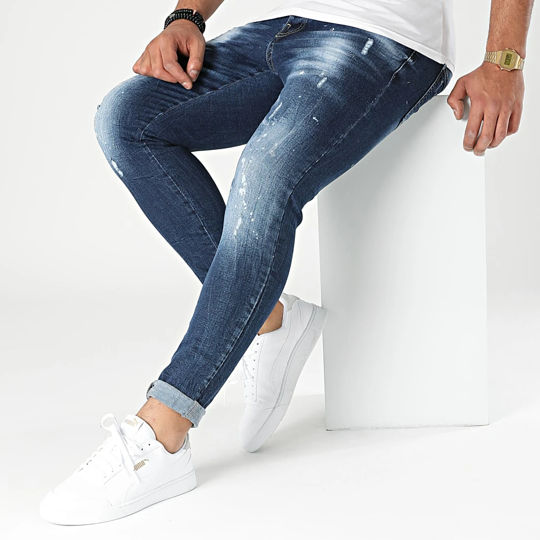 Sortie ⭐ Jean Skinny 3628 Bleu Denim de Classic Series 👏 5 Sortie ⭐ Jean Skinny 3628 Bleu Denim de Classic Series 👏 – Image 3