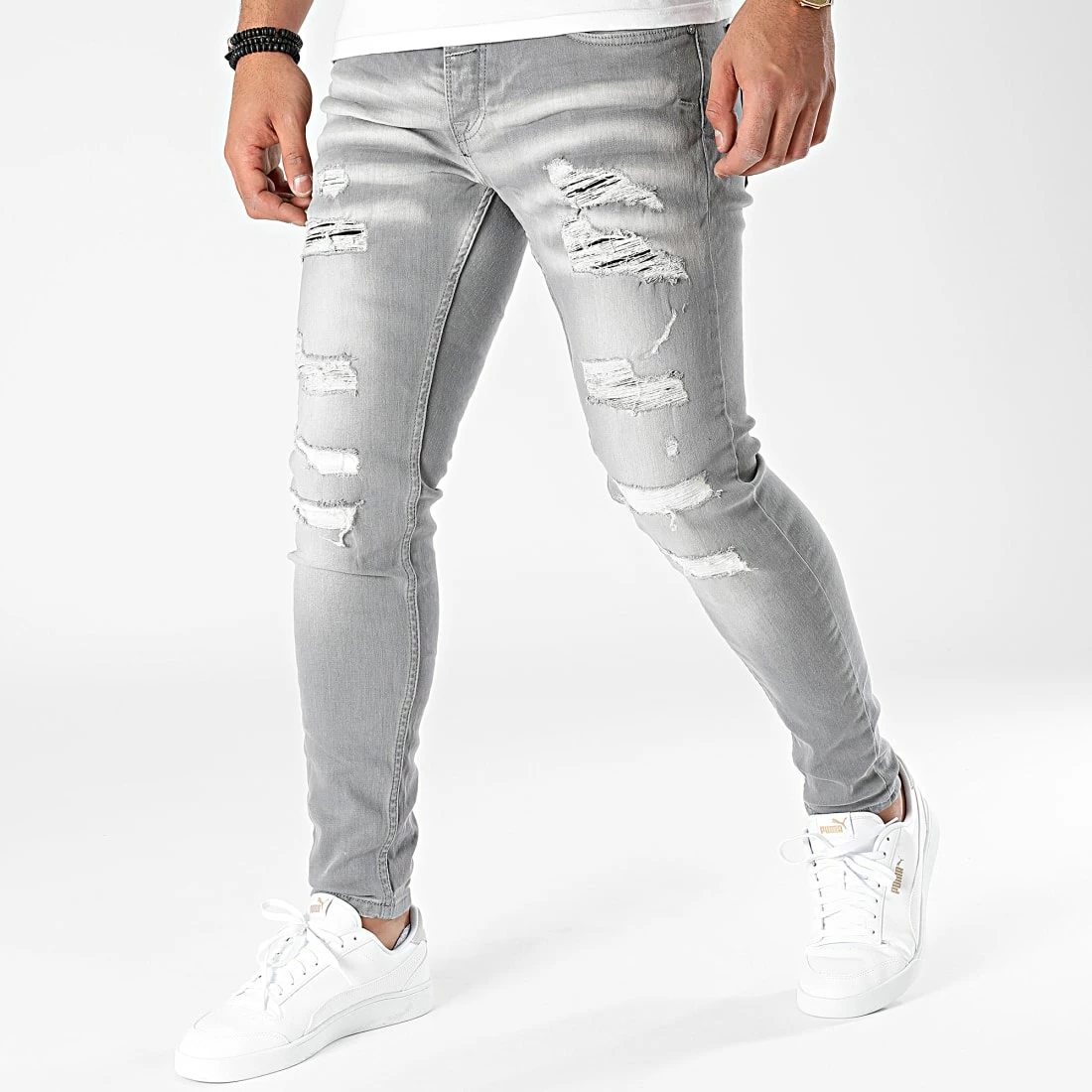 Vente flash 🎉 Jean Skinny 3511 Gris de Classic Series 🧨 3 Vente flash 🎉 Jean Skinny 3511 Gris de Classic Series 🧨
