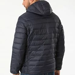 Budget 😉 Doudoune Capuche 819 Bleu Marine de Classic Series 💯 -Classic Series Soldes classic series 290090 819 NAVY 20211028T162805 04