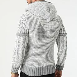 Acheter ✔️ Gilet Zippé Capuche 1020 Gris Blanc de Classic Series 🌟 9 Acheter ✔️ Gilet Zippé Capuche 1020 Gris Blanc de Classic Series 🌟 -Classic Series Soldes classic series 291061 1020 GREY 20211111T155750 04