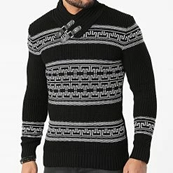 Meilleure affaire 🌟 Pull Col Amplified 2082 Noir de Classic Series 😍