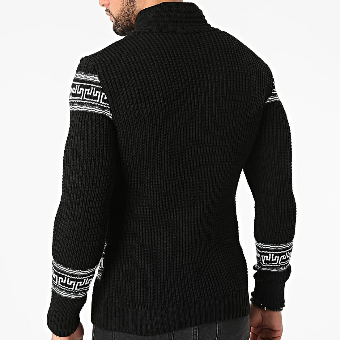 Meilleure affaire 🌟 Pull Col Amplified 2082 Noir de Classic Series 😍 6 Meilleure affaire 🌟 Pull Col Amplified 2082 Noir de Classic Series 😍 – Image 4