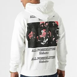 Offres 🔥 Sweat Capuche 55-31 Blanc de Classic Series 😀