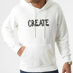 Offres 🔥 Sweat Capuche 55-31 Blanc de Classic Series 😀 -Classic Series Soldes classic series 291143 55 31 20EKRU 20211110T151722 04