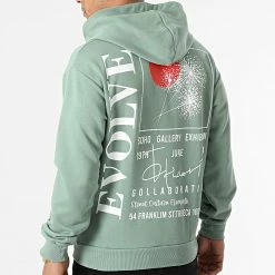 Sortie 🎁 Sweat Capuche 55-30 Vert de Classic Series 🧨 -Classic Series Soldes classic series 291214 55 30 YOSUN 20211111T161114 04