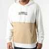 Remise 😉 Sweat Capuche 55-29 Beige Blanc de Classic Series 🧨