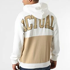 Remise 😉 Sweat Capuche 55-29 Beige Blanc de Classic Series 🧨 -Classic Series Soldes classic series 291255 55 29 EKRU 20211111T160650 04