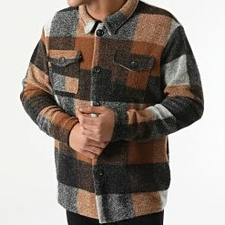 Promo 🔥 Surchemise A Carreaux H60054J4451010A1 Marron Gris Noir de Classic Series ⌛ -Classic Series Soldes classic series 291907 H60054J4451010A1 21300 20211118T112955 03