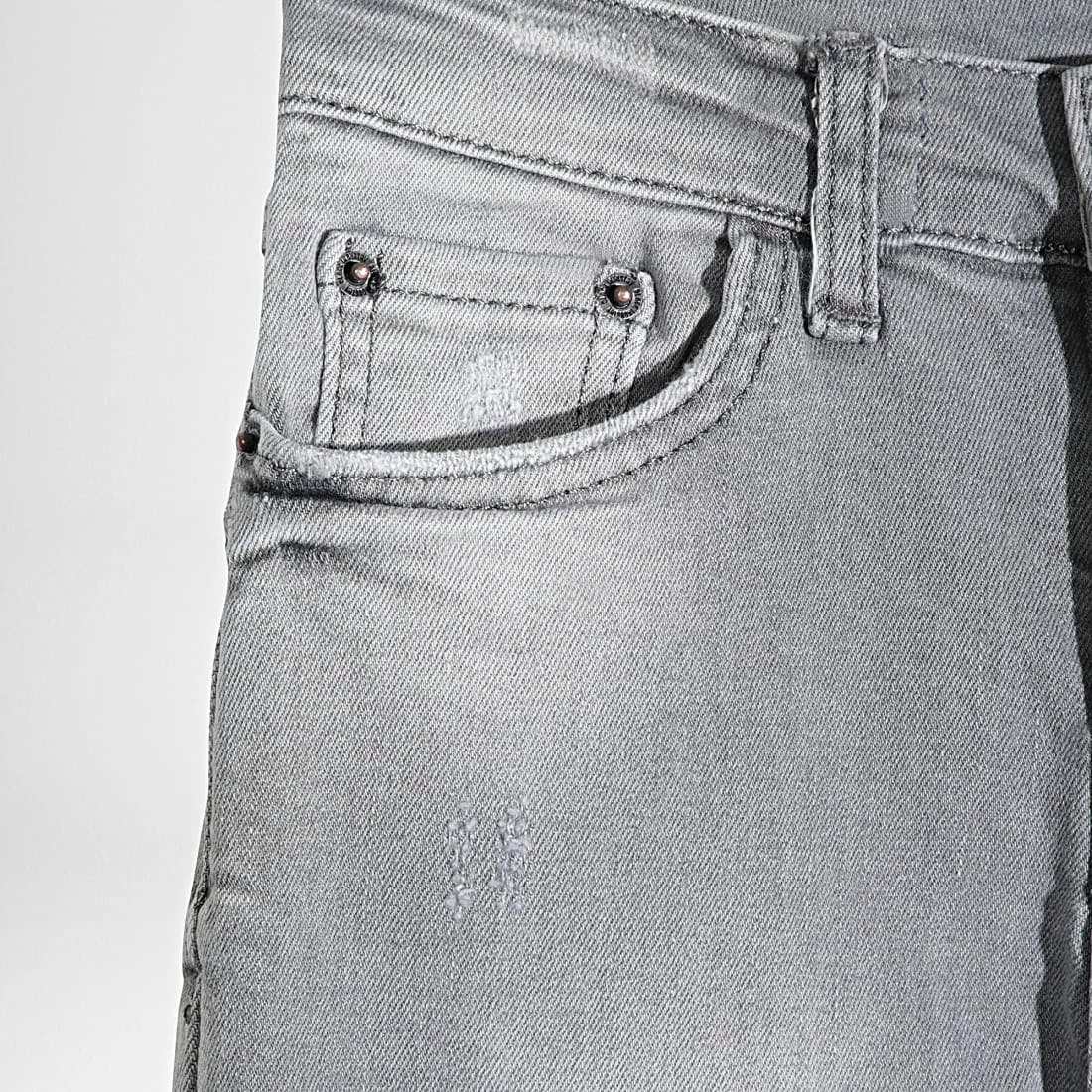 Acheter 👍 Jean Skinny Enfant 1008 Gris de Classic Series 😀 5 Acheter 👍 Jean Skinny Enfant 1008 Gris de Classic Series 😀 – Image 3