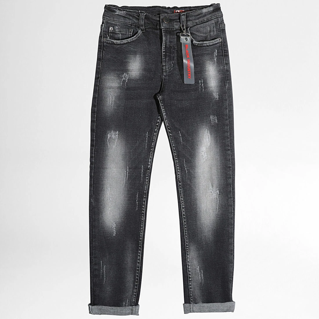 Grosses soldes 🔔 Jean Skinny Enfant 1018 Gris de Classic Series 🌟 3 Grosses soldes 🔔 Jean Skinny Enfant 1018 Gris de Classic Series 🌟